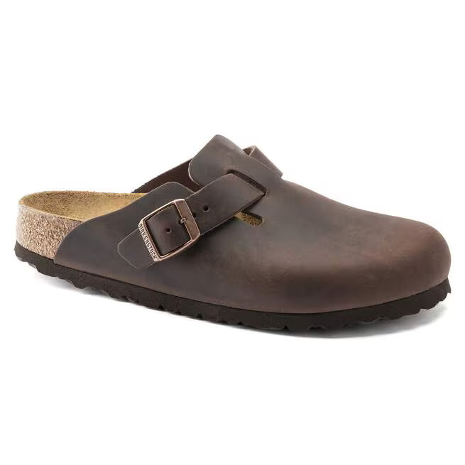 Birkenstock Boston Pelle oliata