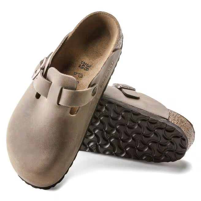 Birkenstock Boston Pelle oliata